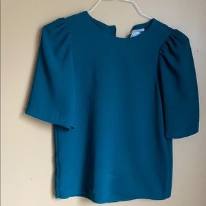 Puffy sleeves cute top from HM